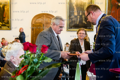 Gdansk. Ratusz Glownomiejski. Gdansk. Wielka Sala Wety...