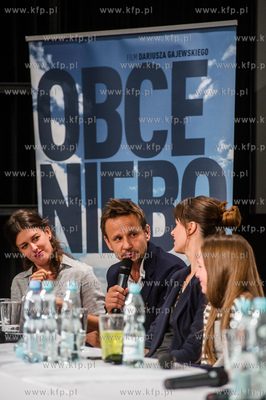 Gdynia. Festiwal Filmow w Gdyni. Spotkanie z tworcami...