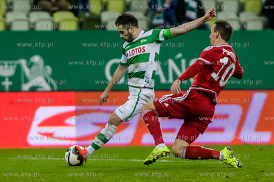 Stadion Energa Gdansk. Mecz o mistrzostwo Ekstraklasy....