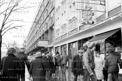 Gdansk Wrzeszcz aleja Grunwaldzka na wysokosci restauracji...