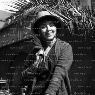 Kalina Jędrusik, aktorka. (lata50). 
1959
0004852z
Fot....