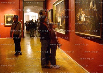 Europejska Noc Muzeow. Muzeum Narodowe oddzial Sztuki...