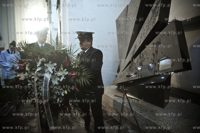 Odsloniecie pomnika ku pamieci ofiar katastrofy Smolenskiej...