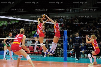 Hala Ergo Arena Gdansk/Sopot. 1/8 finalu Ligi Mistrzyn...