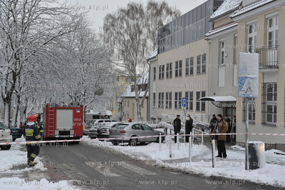 Sopot. Urzad Skarbowy. Trwa akcja sprawdzania budynku...
