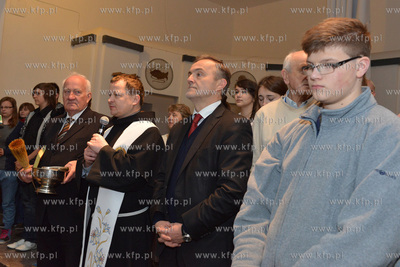 Sniadanie Wielkanocne w dolnym kosciele OO. Franciszkanow...