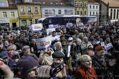 Starogard Gdanski. Spotkanie kandydata PiS na prezydenta...
