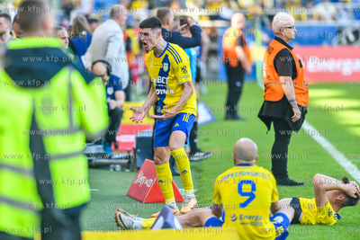 34. kolejka Fortuna 1. Ligi Arka Gdynia - GKS Katowice...