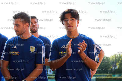 Prezentacja piłkarzy Arki Gdynia na Górce przy ul...