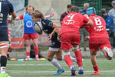 Stadion Ogniwa Sopot. Mecz rugby Energa Ogniwo Sopot...