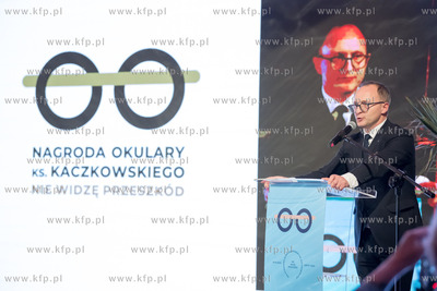 Gala V edycja konkursu Nagrody „Okulary ks. Kaczkowskiego”,...
