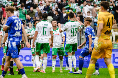 Polsat Arena. Lechia Gdańsk rozgromiła Stal Mielec...