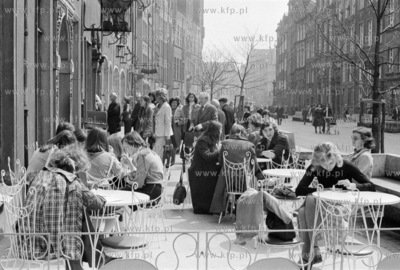 Kawiarnia Coctail Bar na Dlugiej w Gdansku. 05.1977...