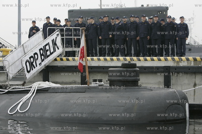 Gdynia, Port Marynarki Wojennej. Okret Podwodny ORP...