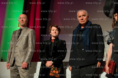 Pierwszy oficjalny polski pokaz filmu Andrzeja Wajdy...