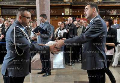 Gdansk, Dwor Artusa. Uroczystosc slubowania nowoprzyjetych...