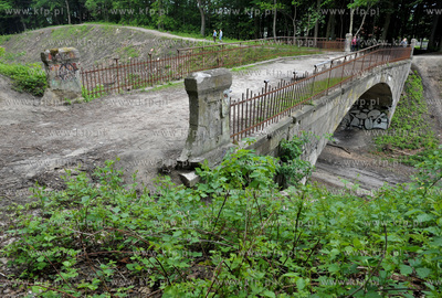 Dawny wiadukt trasy kolejowej Gdansk - Kokoszki nazywany...