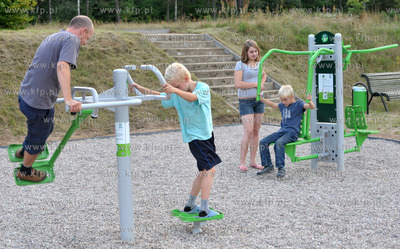Silownia zewnetrzna w Sulminie na Kaszubach. 16.08.2013...