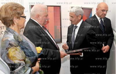 70 urodziny Lecha Walesy w oliwskim Palacu Opatow w...