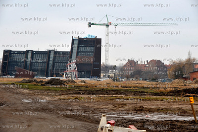 Gdansk. Tereny danej  Stoczni Gdanskiej widzianej od...