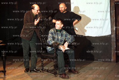 Slawomir Mrozek , Igor Michalski inscenizacja rysunkow...