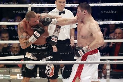 Sopot. Ergo Arena.  Gala boksu Polsat Boxing Night....