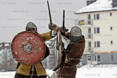 Gdansk. Festyn Sredniowieczny Wonneberger Winter Schlacht...