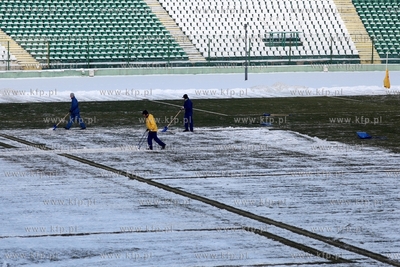 Stadion pilkarski przy ul.Traugutta w Gdansku.
21.01.2014
fot....