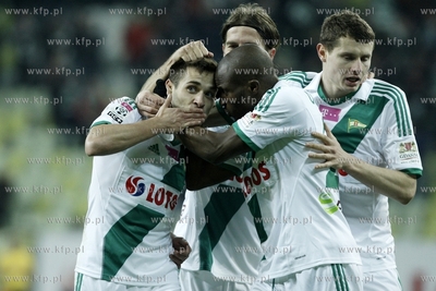 Gdansk. PGE Arena. Mecz o mistrzostwo Ekstraklasy Lechia...
