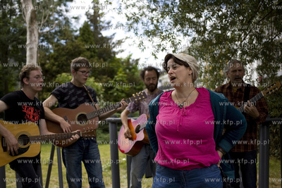 Gdańsk. Dwór Prawdzica w Jelitkowie. Festiwal Świat...