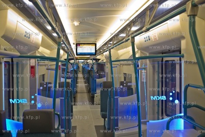 Inauguracyjny przejazd  nowym pociągiem PKP SKM, typu...