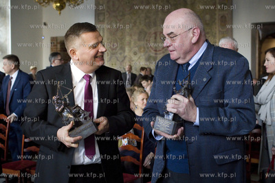 Ratusz Głównego Miasta. Uroczystość wręczenia...