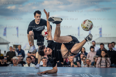 Sopot.  Mistrzostwa Europy we Freestyle Footballu.
09.06.2024
fot....