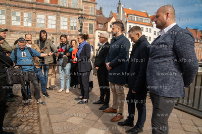 Zakończenie przebudowy Długiego Pobrzeża w Gdańsku....