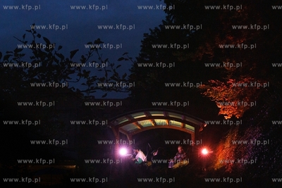 Gdańsk Wrzeszcz, ogród Villa Eva. Koncert zespołu...