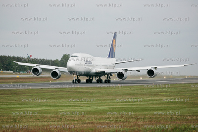 Gdansk. Rebiechowo. Start najdluzszego samolotu pasazerskiego...