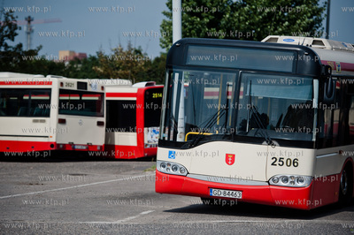 Gdansk. Baza autobusowa ZKM przy ul. Hallera.
30.08.2012
fot....