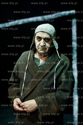 Gdansk. Teatr Wybrzeze. Proba spektaklu pt. Martwe...