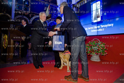 Gdansk. Dwor Artusa. Gala wreczenia nagrod Rejs Roku....