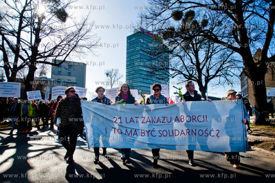 Gdansk. Trojmiejska Manifa 2014 zorganizowana w dzien...