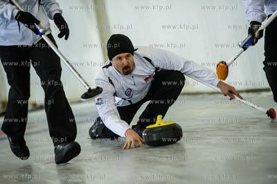 Gdansk. Hala Oliwia. Tor Curlingowy. Mecz 5 kolejki...