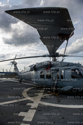 Gdynia. Wizyta amerykaskiego okretu USS Mount Whitney....