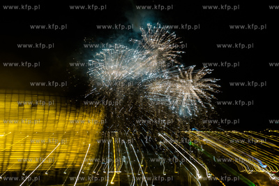 Teren Stadionu Energa Gdańsk. Miedzynarodowy pokaz...