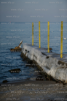 Gdańsk. Plaża w Brzeźnie.
16.02.2017
fot. Mateusz...