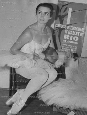 Alicja Boniuszko primabalerina gdanskiej Opery Baltyckiej...