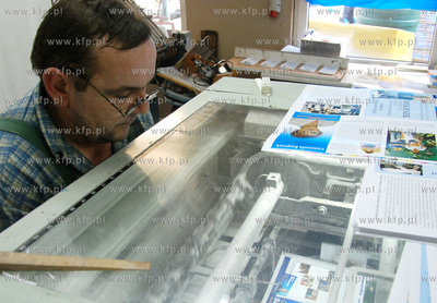 Drukarnia BWM Studio w Rumi. Przygotowanie i druk materialow...