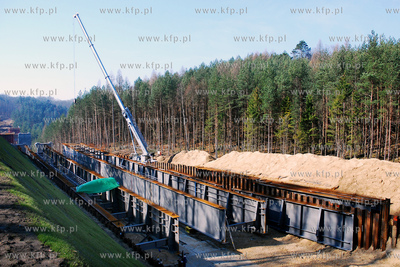 Budowa Estakady Kwiatkowskiegow Gdyni  - odcinka laczacego...