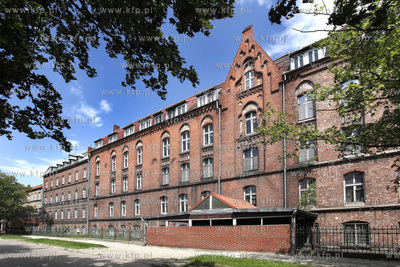 Dzielnica Gdanska, Dolne Miasto dawny budynek szpitalny...