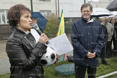 Pszczolki. Uroczyste otwarcie kompleksu boisk sportowych...