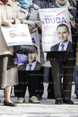 Starogard Gdanski. Spotkanie kandydata PiS na prezydenta...